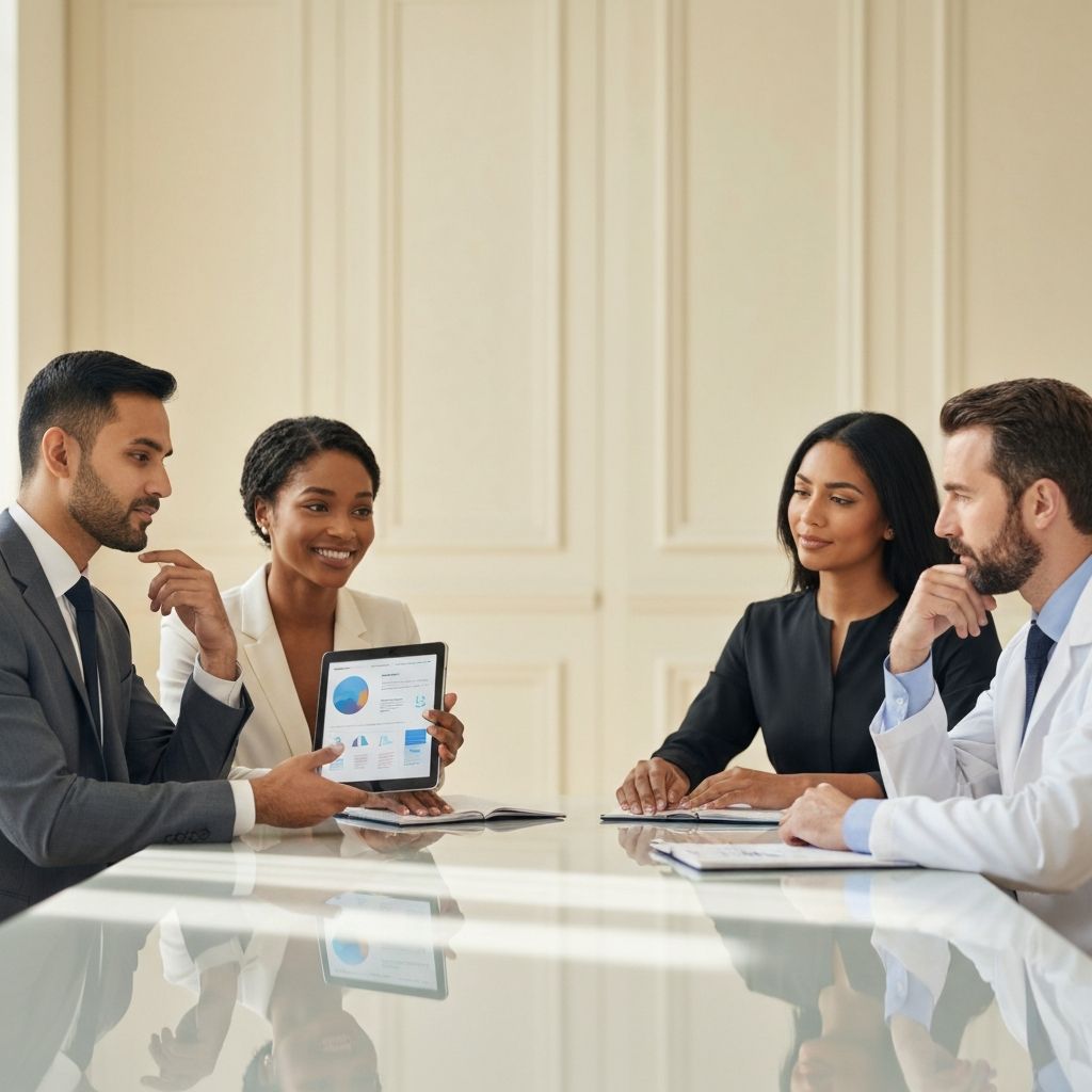 Titan AI team consultation with med spa owners